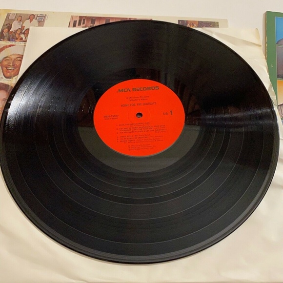 2 LP Lot Christmas America Album Two / Home For The Holidays EX Vinyl Various - Picture 4 of 5